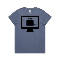 Womens Maple Faded Tee Thumbnail