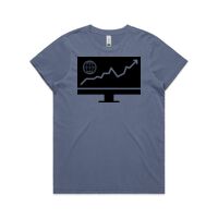 Womens Maple Faded Tee Thumbnail