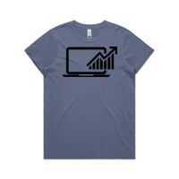 Womens Maple Faded Tee Thumbnail