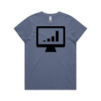 Womens Maple Faded Tee Thumbnail