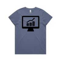 Womens Maple Faded Tee Thumbnail