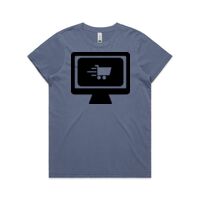 Womens Maple Faded Tee Thumbnail