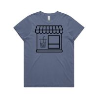 Womens Maple Faded Tee Thumbnail