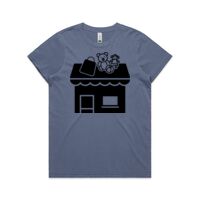 Womens Maple Faded Tee Thumbnail