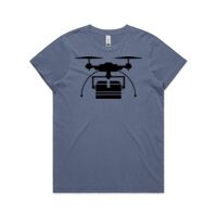 Womens Maple Faded Tee Thumbnail