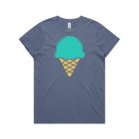 Womens Maple Faded Tee Thumbnail