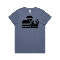 Womens Maple Faded Tee Thumbnail