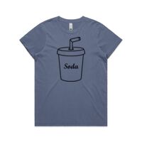 Womens Maple Faded Tee Thumbnail