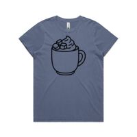 Womens Maple Faded Tee Thumbnail