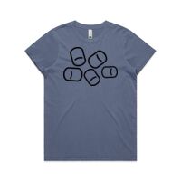 Womens Maple Faded Tee Thumbnail